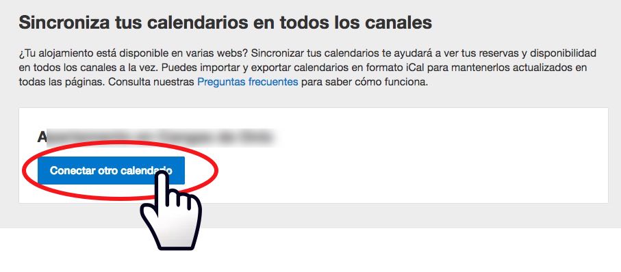 Conectar un calendario ical en Booking.com