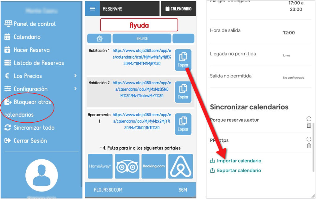 Copiar código en Airbnb