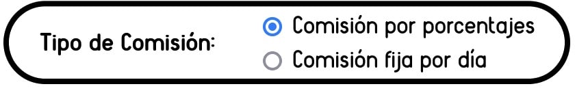 Tipo de comision