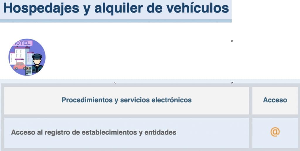 Acceso SES.HOSPEDAJES