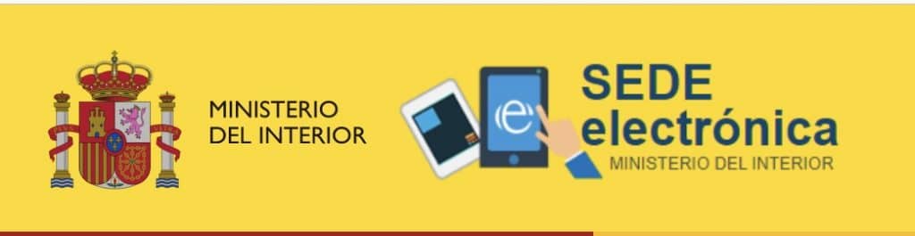 Ministerio del interior. Sede electrónica para SES-HOSPEDAJES
